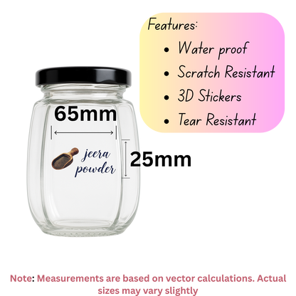 3D-Kitchen Identifiers (UV Ink Transfer)