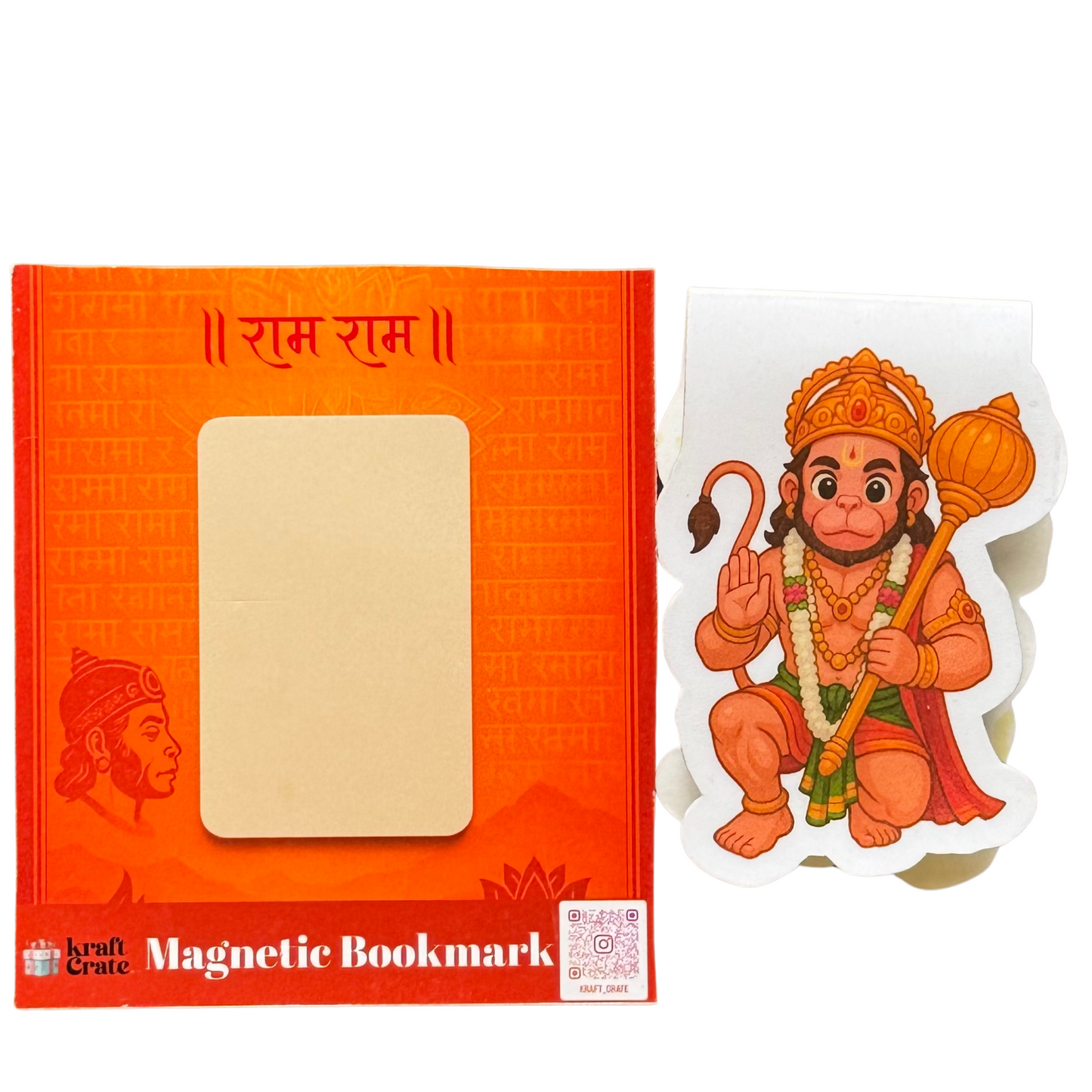Lord Hanuman- Magnetic Bookmark
