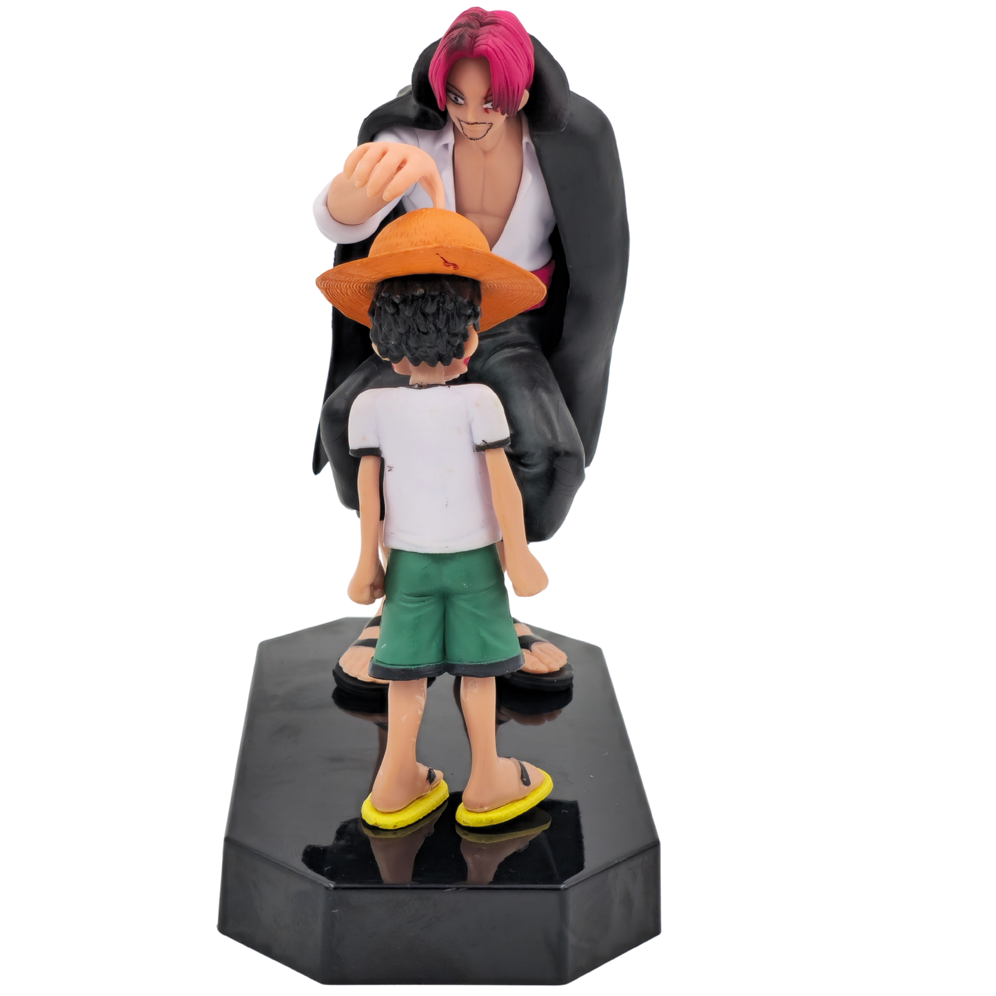 Luffy & Shanks Emotional Moment -PVC 21cms Premium Figurine – One Piece