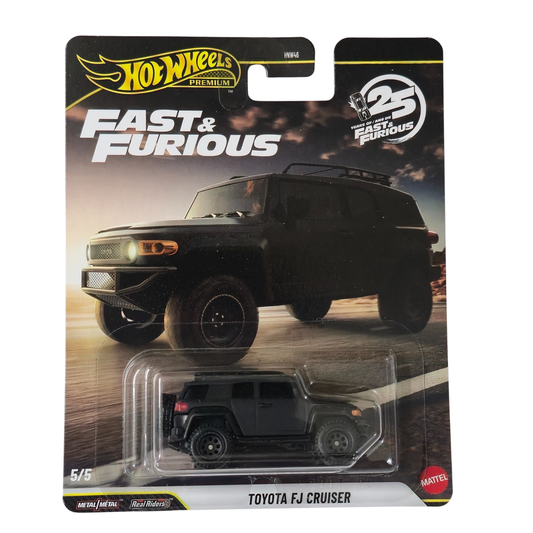 Toyota FJ Cruiser – Fast & Furious 25th Anniversary - Hotwheels Imported