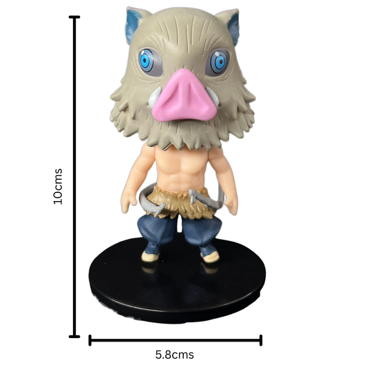 Inosuke Hashibira Premium Miniature 10CM PVC Figure  – Demon Slayer