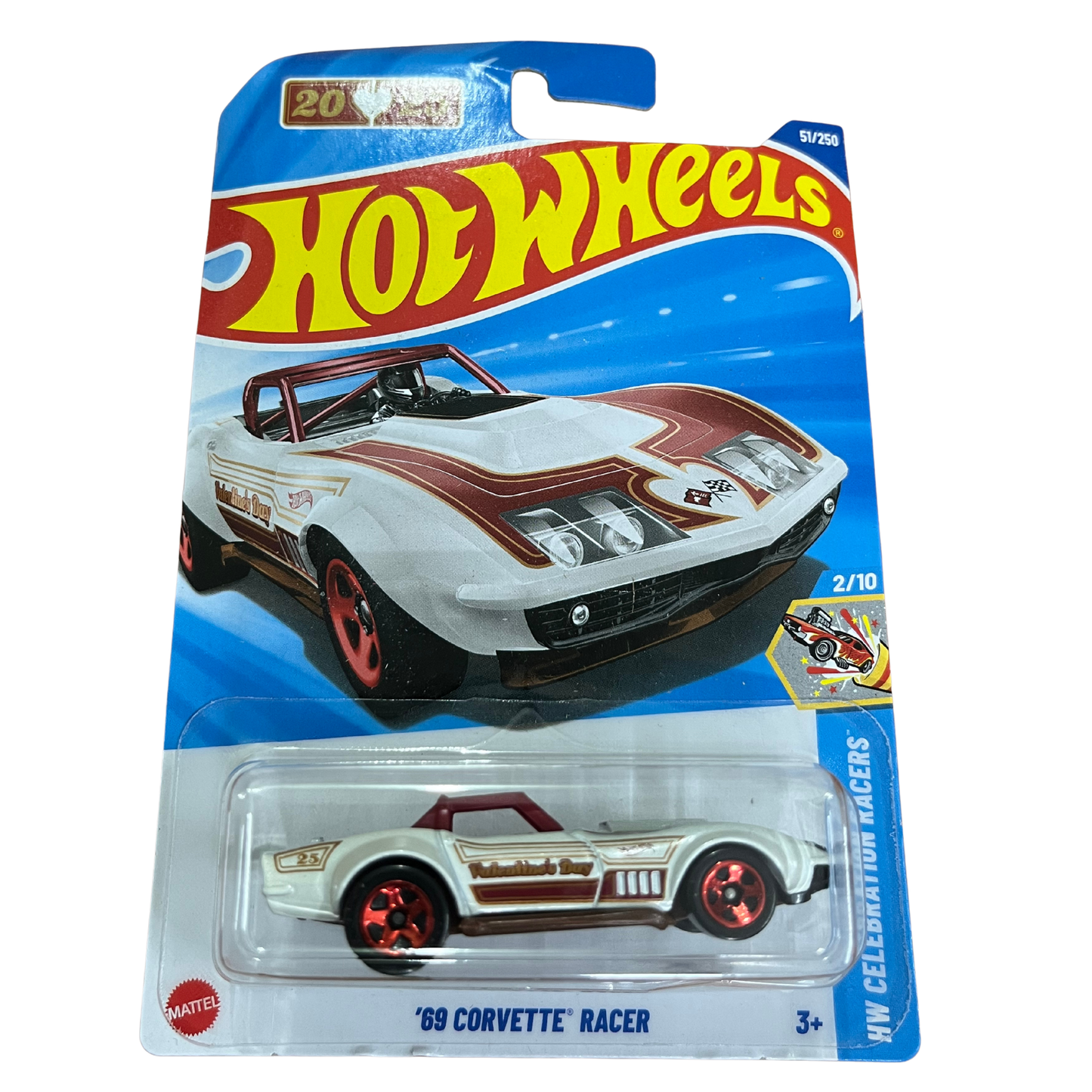 69 Corvette Racer – 2025 HW Celebration Racers Series - Hot Wheels Imported
