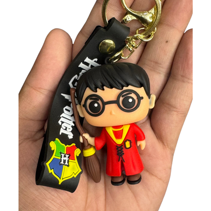 Harry Potter 3D Rubber a with Broomstick-D1
