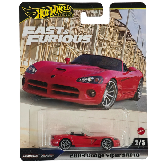 2003 Dodge Viper SRT10 – Fast & Furious Series - Hotwheels Imported