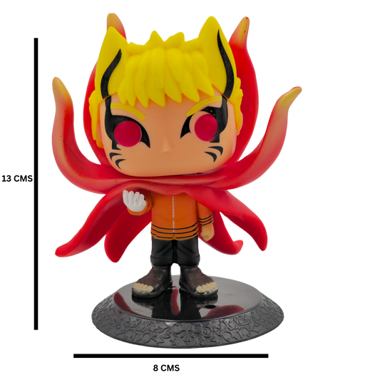 Naruto Uzumaki – Kurama Mode Pop Head Figure (13 cm) | Naruto Shippuden