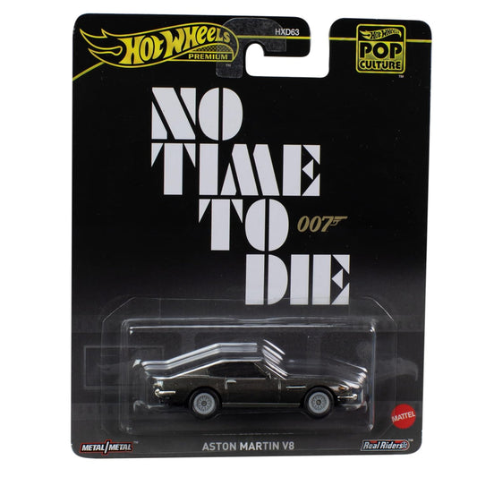 007 Aston Martin V8 – No Time To Die - Hotwheels Imported