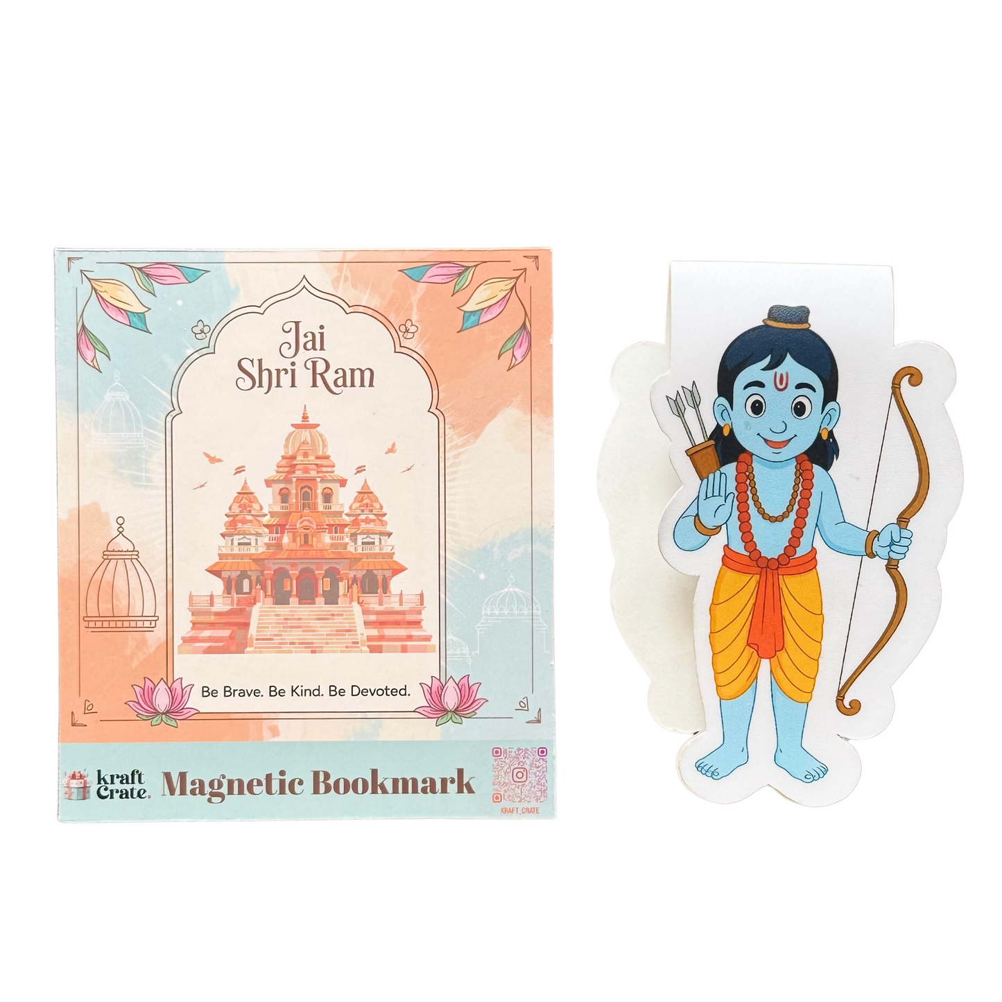 Lord Ram Avatar - Magnetic Bookmark