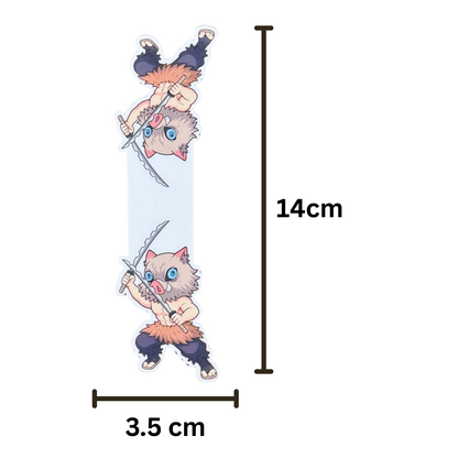 Demon Slayer Inosuke Hashibira - Magnetic Bookmark