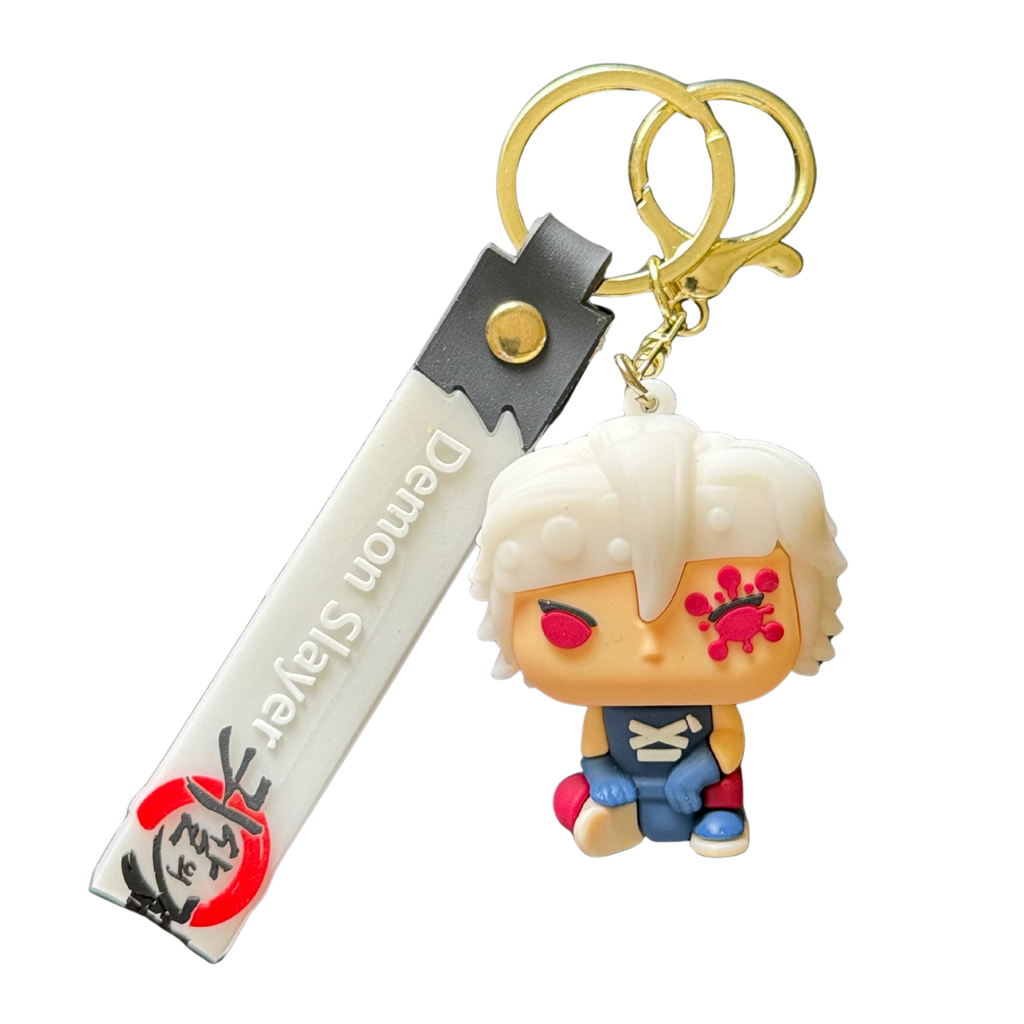 Tengen Uzui Bob Head Premium 3D Rubber Key chain - Demon Slayer