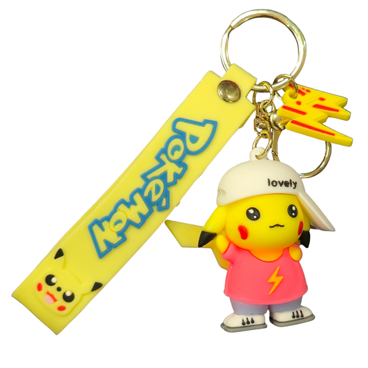 Pikachu premium keychain D3– Pokemon