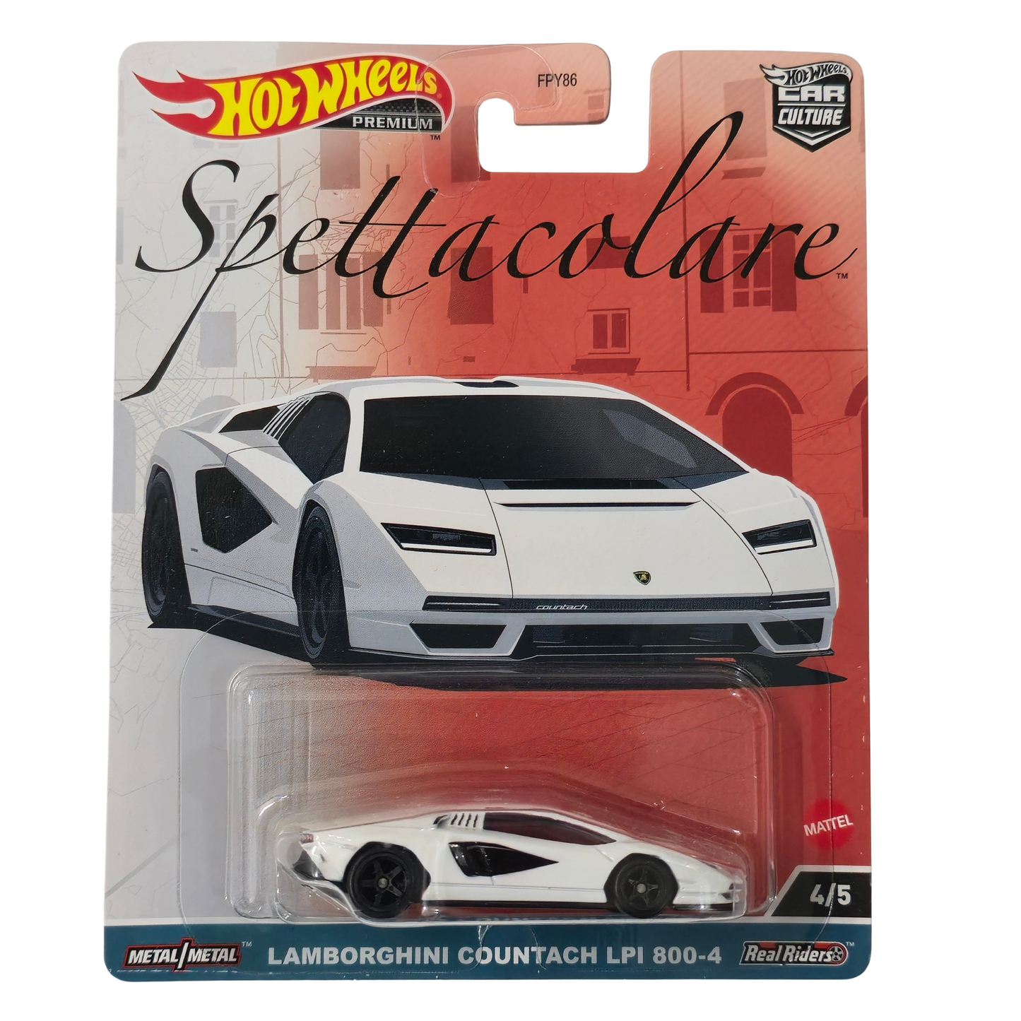 Lamborghini Countach LPI 800-4 – Spettacolare Series-Hot Wheels Imported