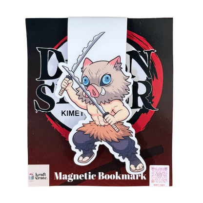 Demon Slayer Inosuke Hashibira - Magnetic Bookmark