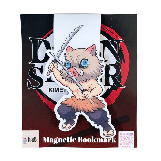 Demon Slayer Inosuke Hashibira - Magnetic Bookmark