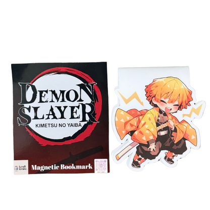 Demon Slayer Zenitsu Agatsuma - Magnetic Bookmark