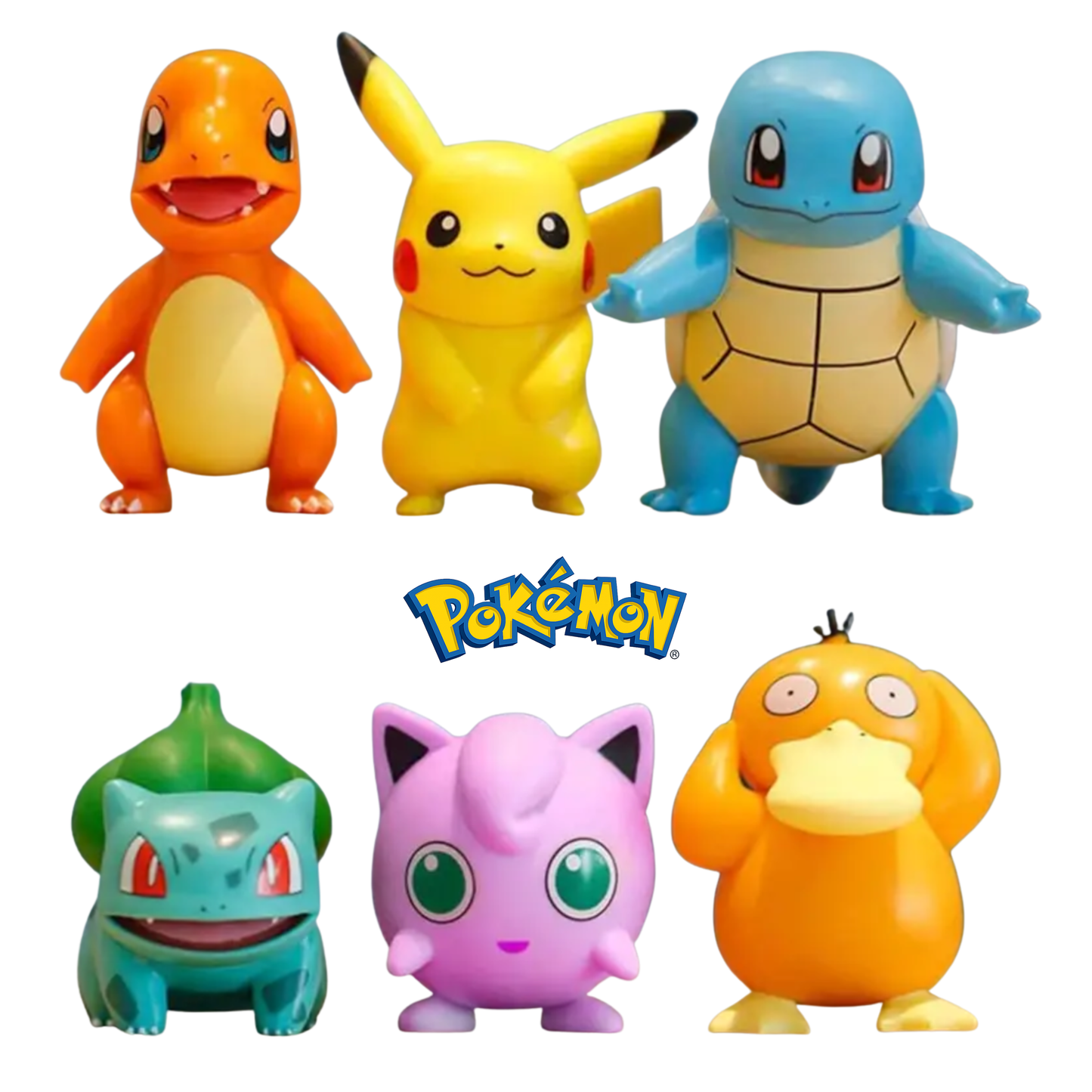 Pokemon 6.5 CM Premium Miniature PVC Figure (Set of 6) – Pokemon