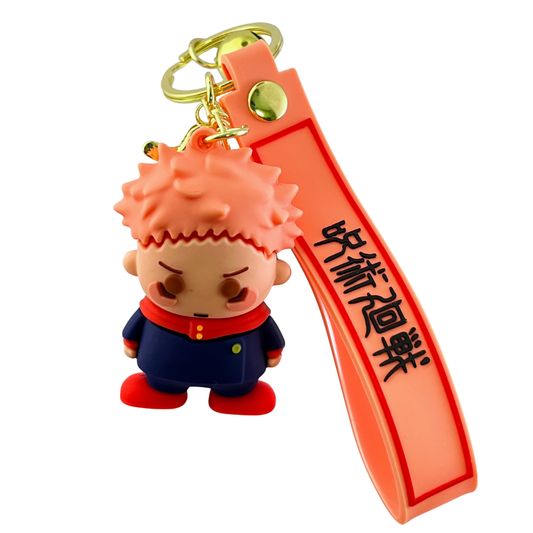 Yuji Itadori 3D Rubber Key chain-D1 - Jujutsu Kaisen