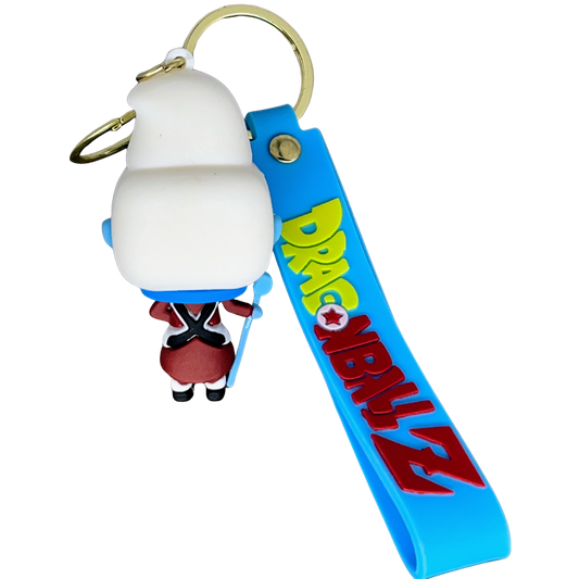 Whis- D1 3D Rubber Keychain - Dragon Ball Z –  DBZ Anime Collectible