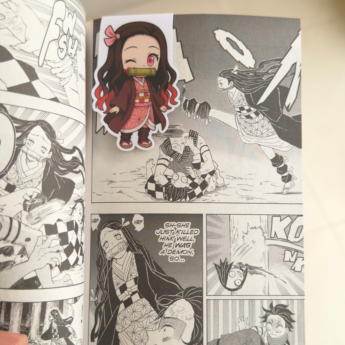 Demon Slayer Nezuko Kamado - Magnetic Bookmark