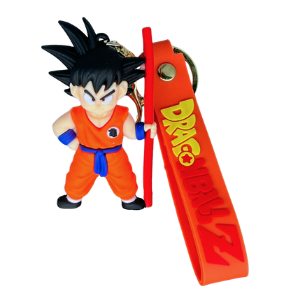 Kid Goku - D1 3D Rubber Keychain - Dragon Ball Z –  DBZ Anime Collectible