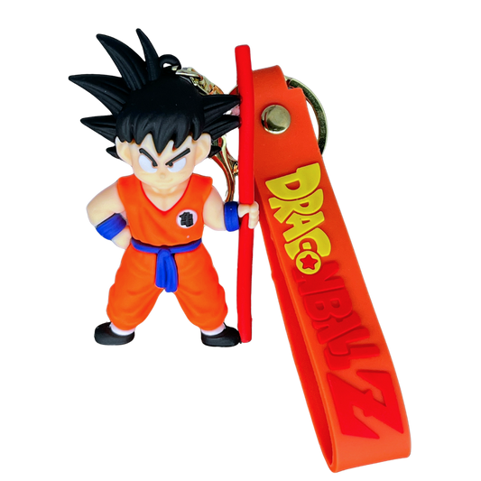 Kid Goku - D1 3D Rubber Keychain - Dragon Ball Z –  DBZ Anime Collectible