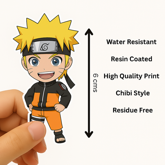 Naruto- Chibi Style 30-Die-Cut Sticker Pack