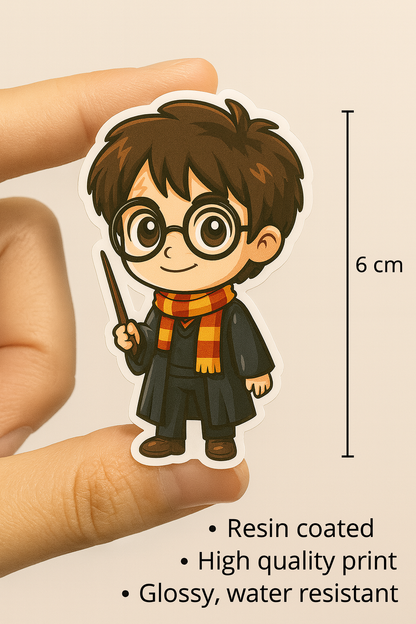 Harry Potter-Chibi Style 30-Die-Cut Sticker Pack