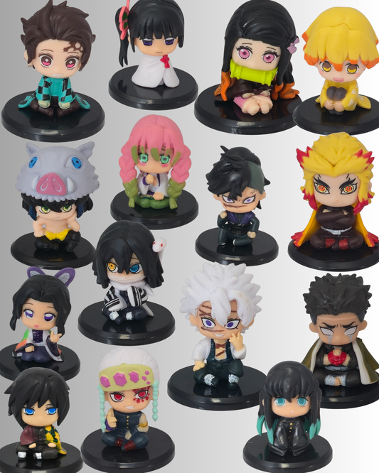 Demon Slayer 4.5 CM PVC Figure Set of 15 – Demon Slayer