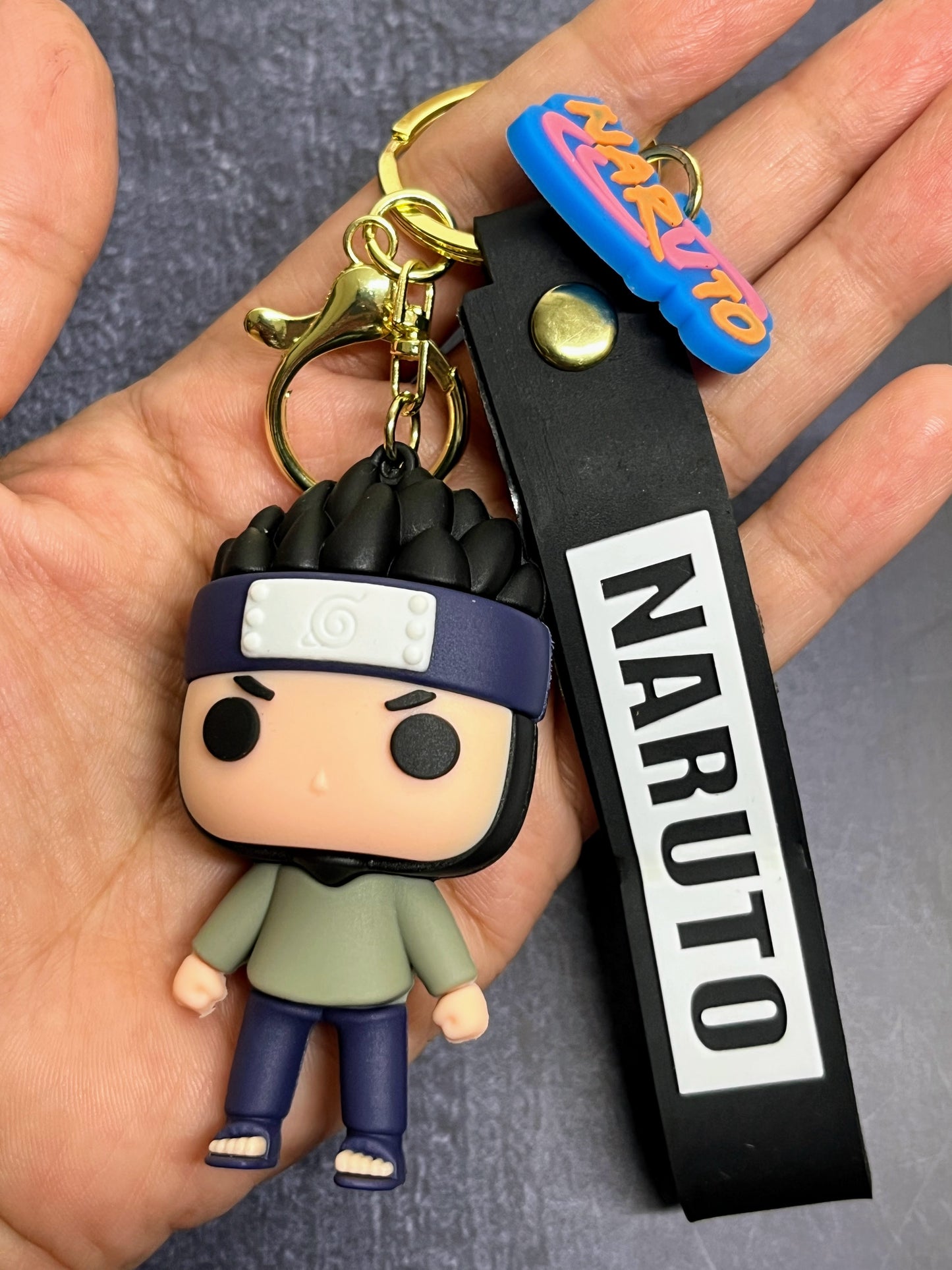 Asuma Sarutobi Bob Head Premium Bob-Head Key chain - Naruto