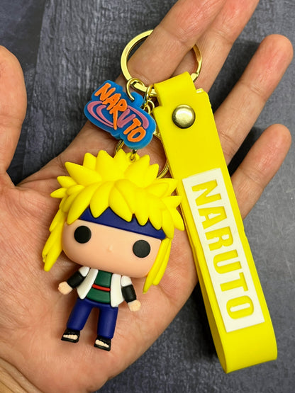 Minato Namikaze (White Cloak Variant) Bob Head Premium Bob-Head Key chain - Naruto
