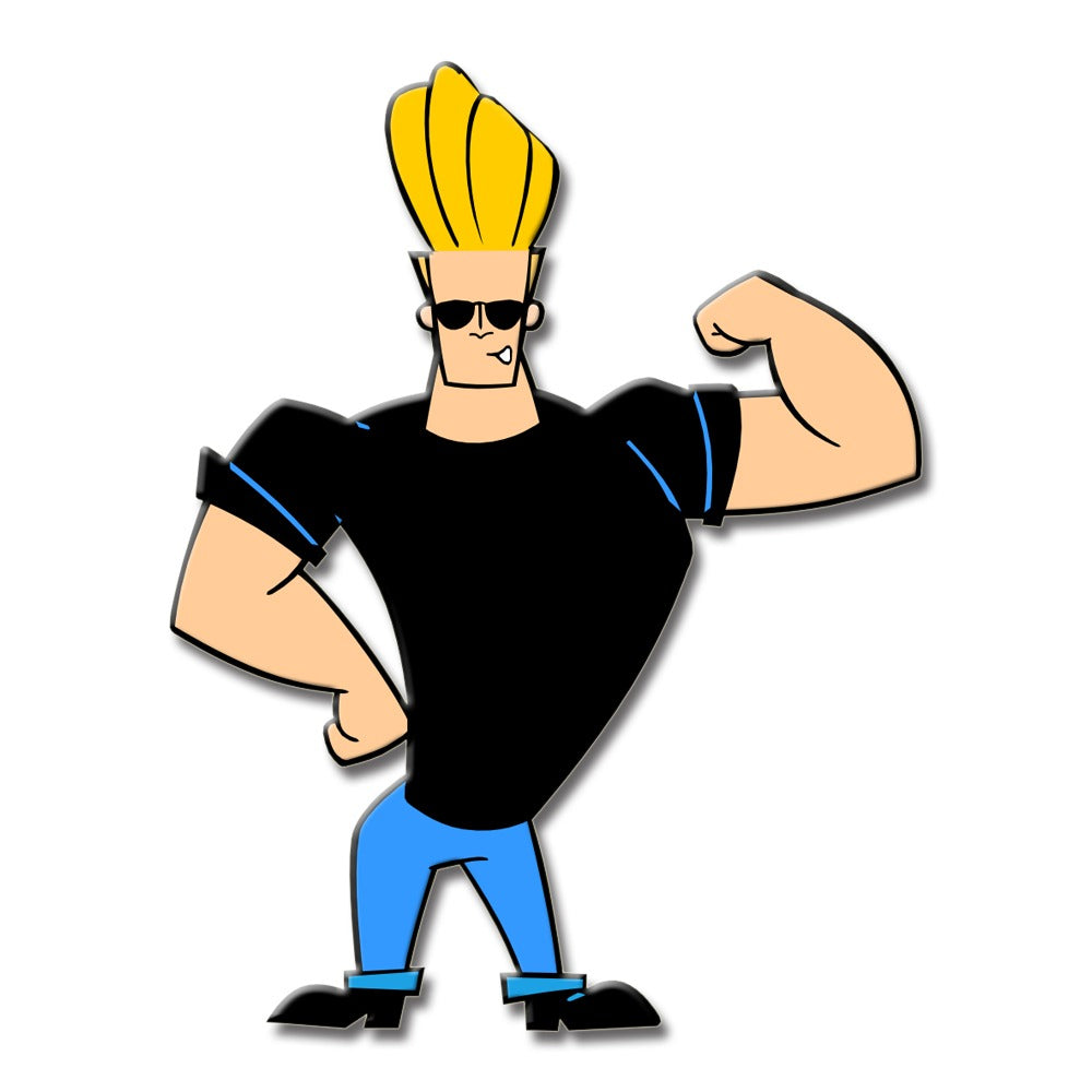 Johnny Bravo MDF Fridge Magnet – Johnny Bravo