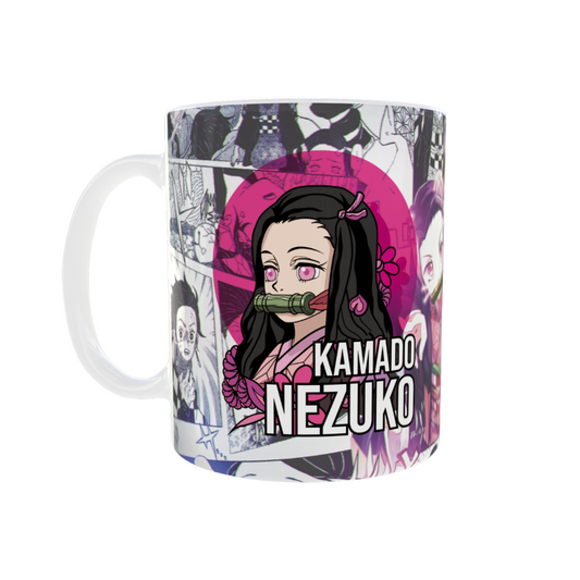Nezuko Kamado printed Coffee Mug - Demon Slayer Merch