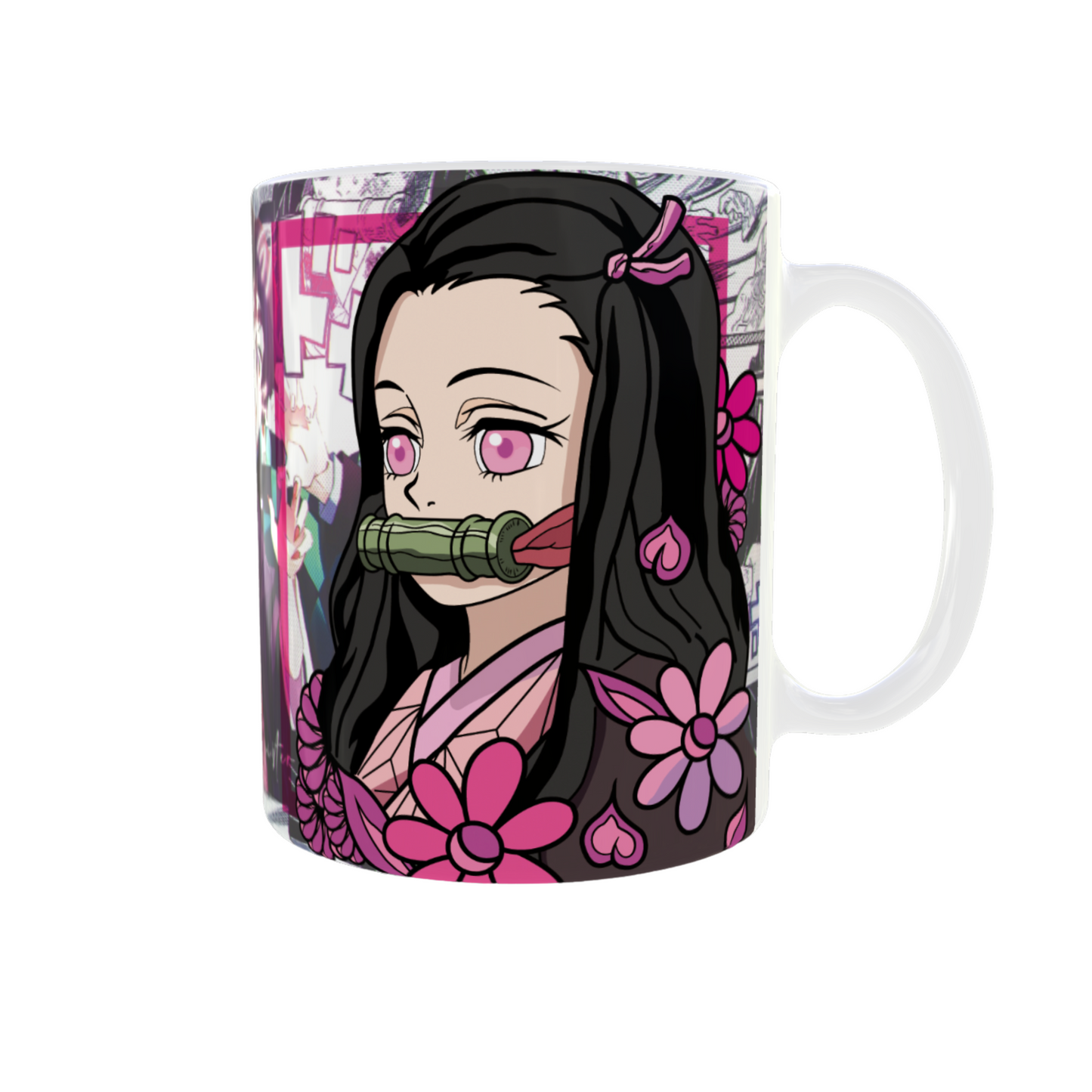 Nezuko Kamado printed Coffee Mug - Demon Slayer Merch