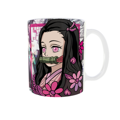Nezuko Kamado printed Coffee Mug - Demon Slayer Merch