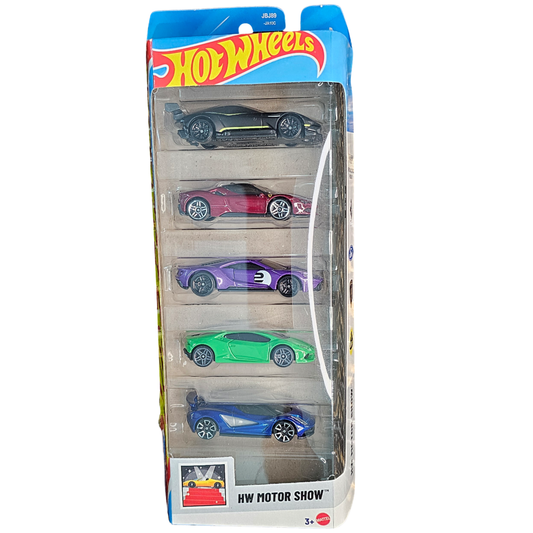Hot Wheels HW Motor Show 5-Car Gift Pack - Hotwheels