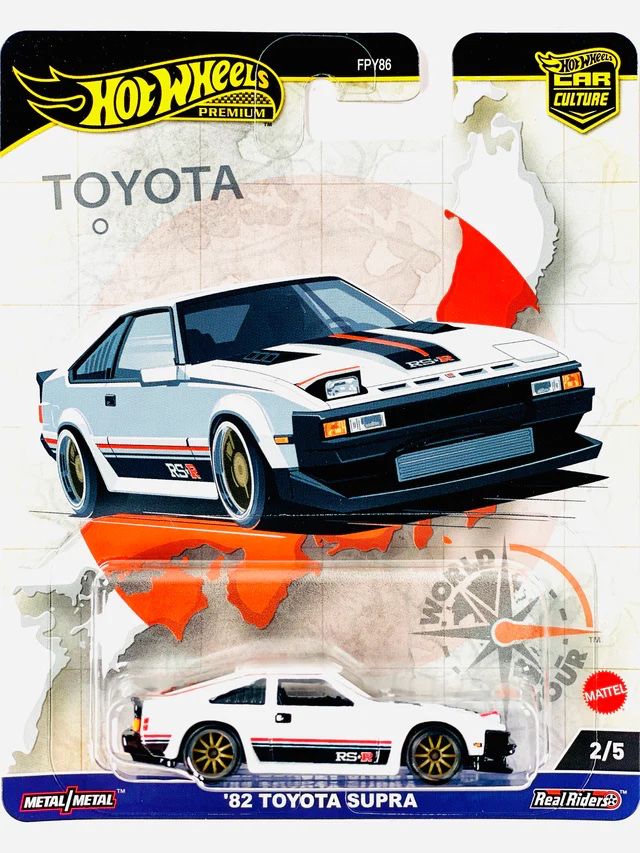 ’82 Toyota Supra – Car Culture - Hotwheels Imported