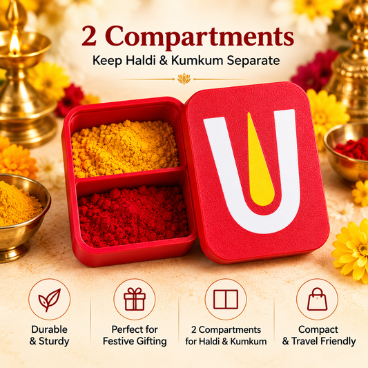 Govinda Namam - Haldi Kumkum Storage box