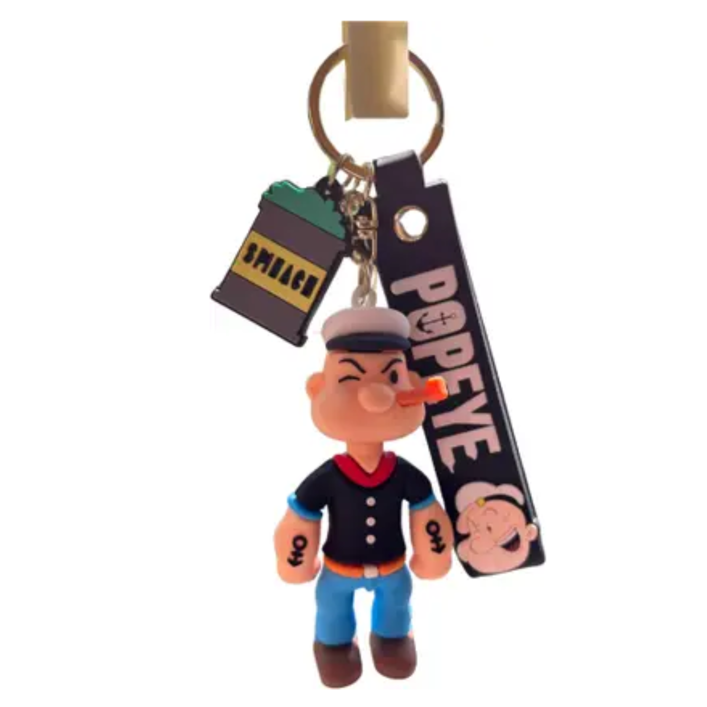 Popeye 3D Rubber Key chain-D1 - Popeye the sailer man