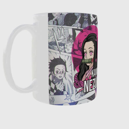 Nezuko Kamado printed Coffee Mug - Demon Slayer Merch