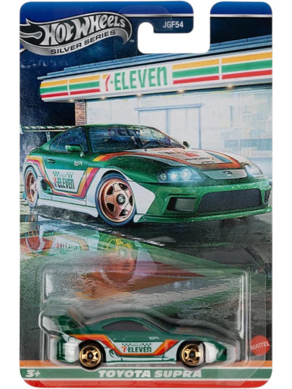Toyota Supra 7-Eleven Edition- With Free Protector - Hotwheels Imported