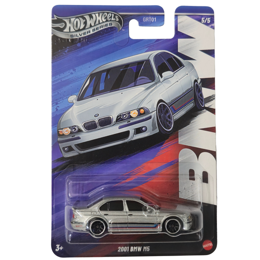 2001 BMW M5 (Silver Series) - Hot Wheels Imported