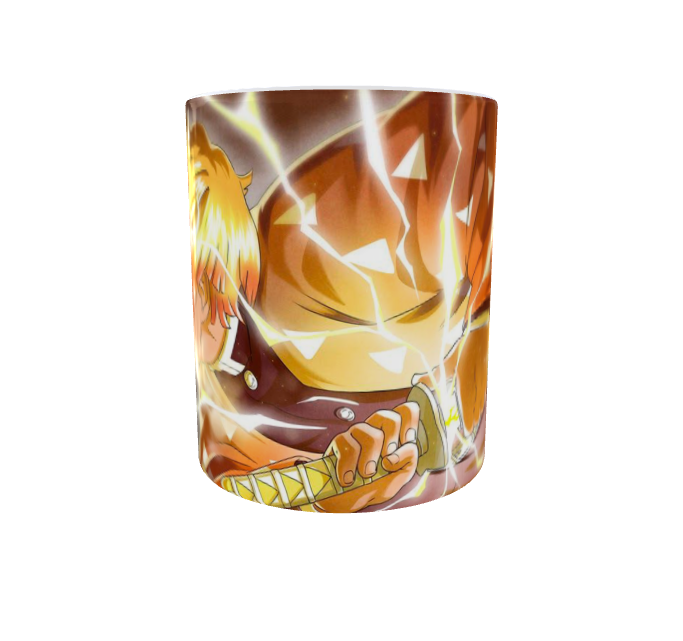 Zenitsu Agatsuma printed Coffee Mug - Demon Slayer Merch