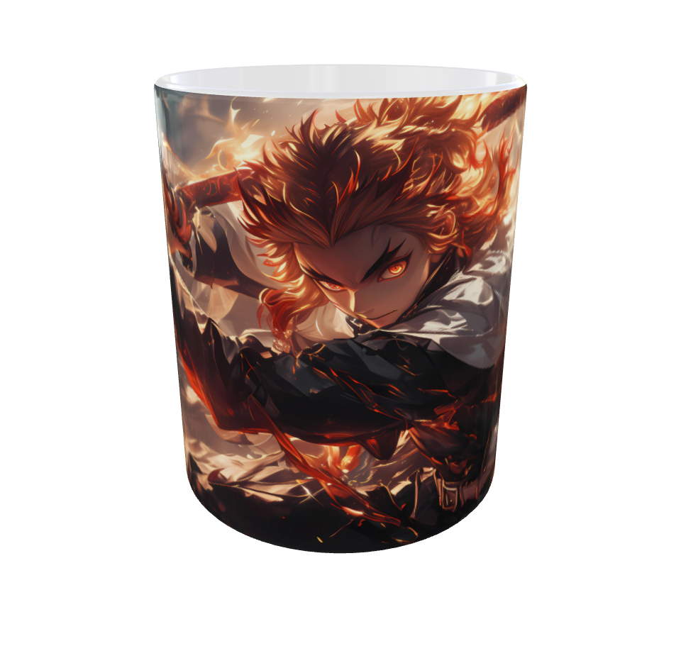 Demon Slayer Themed printed Coffee Mug D4 - Demon Slayer Merch