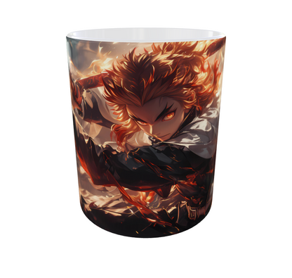 Demon Slayer Themed printed Coffee Mug D4 - Demon Slayer Merch