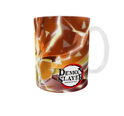 Zenitsu Agatsuma printed Coffee Mug - Demon Slayer Merch
