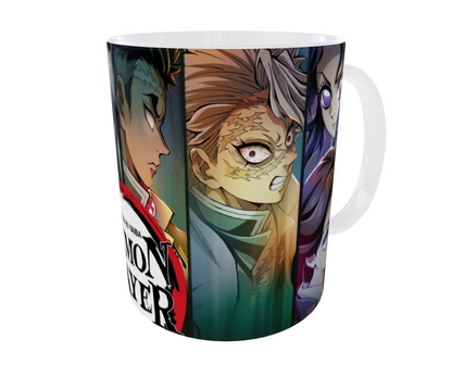 Demon Slayer Themed printed Coffee Mug D3 - Demon Slayer Merch