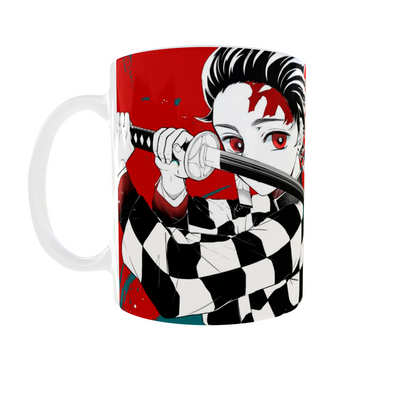 Tanjiro Kamado Demon Slayer Themed printed Coffee Mug - Demon Slayer Merch