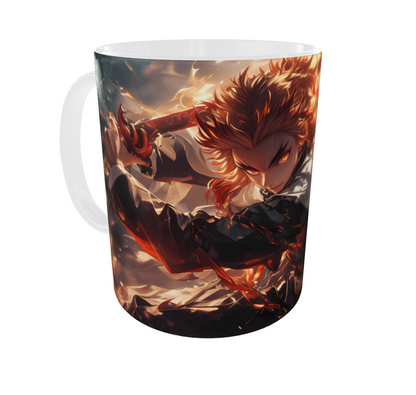 Demon Slayer Themed printed Coffee Mug D4 - Demon Slayer Merch